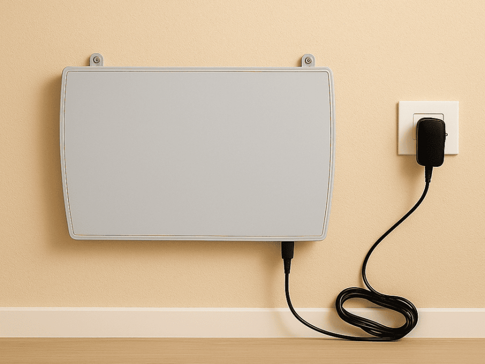 Dispositivo di essiccazione delle pareti